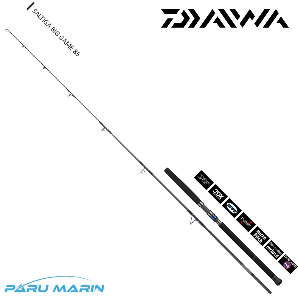 Daiwa Saltiga Big Game 85S, 257cm 50-150 Olta Kamışı (SGBG85SF)