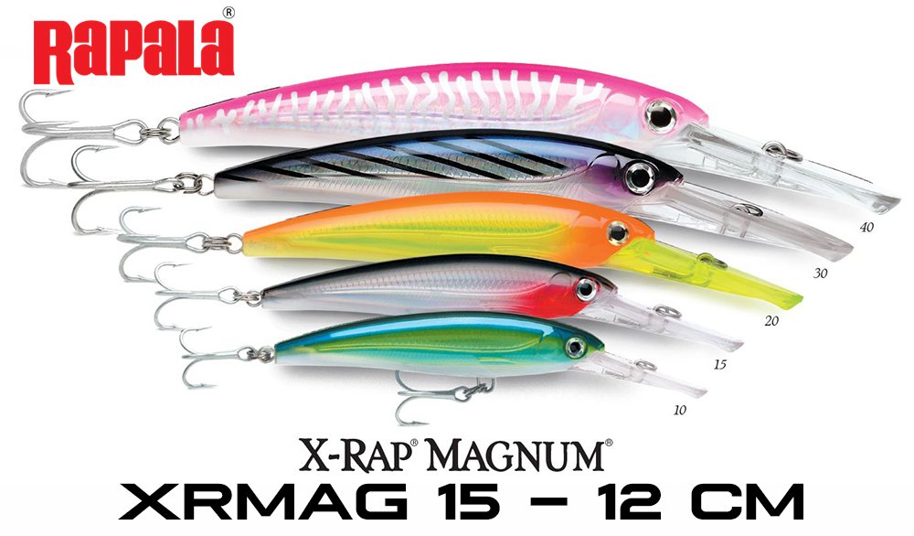 Rapala X-Rap Magnum-15, 12cm Gövde, Sahte Balık