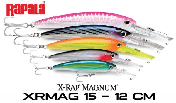 Rapala X-Rap Magnum-15, 12cm Gövde, Sahte Balık