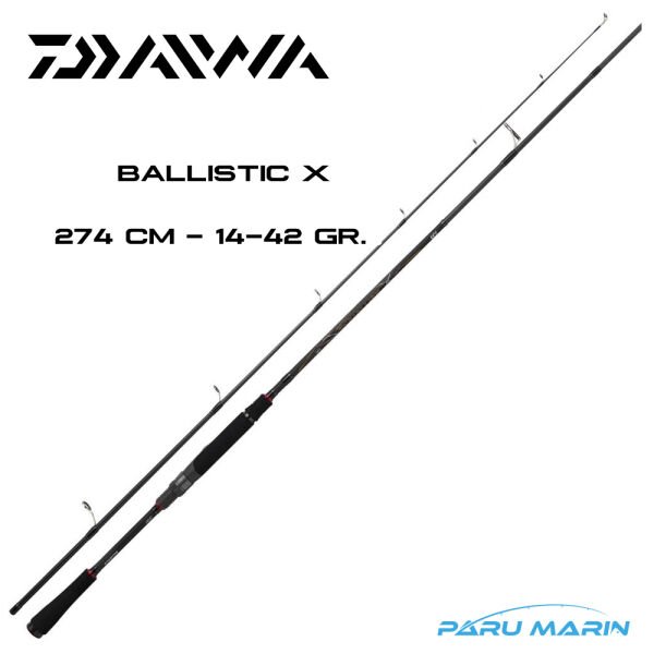 Daiwa Ballistic X 274cm 14-42gr. Spin Kamış (BLX902HFSAX)