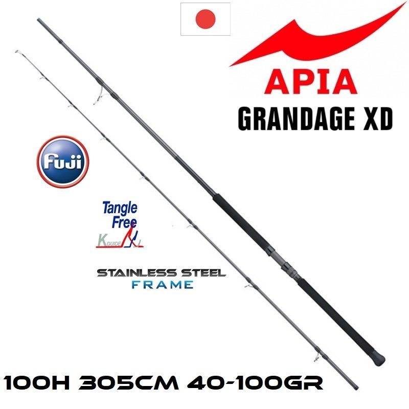 Apia Grandage XD 100H Shore Jigging Kamış 3.05mt 40-100gr