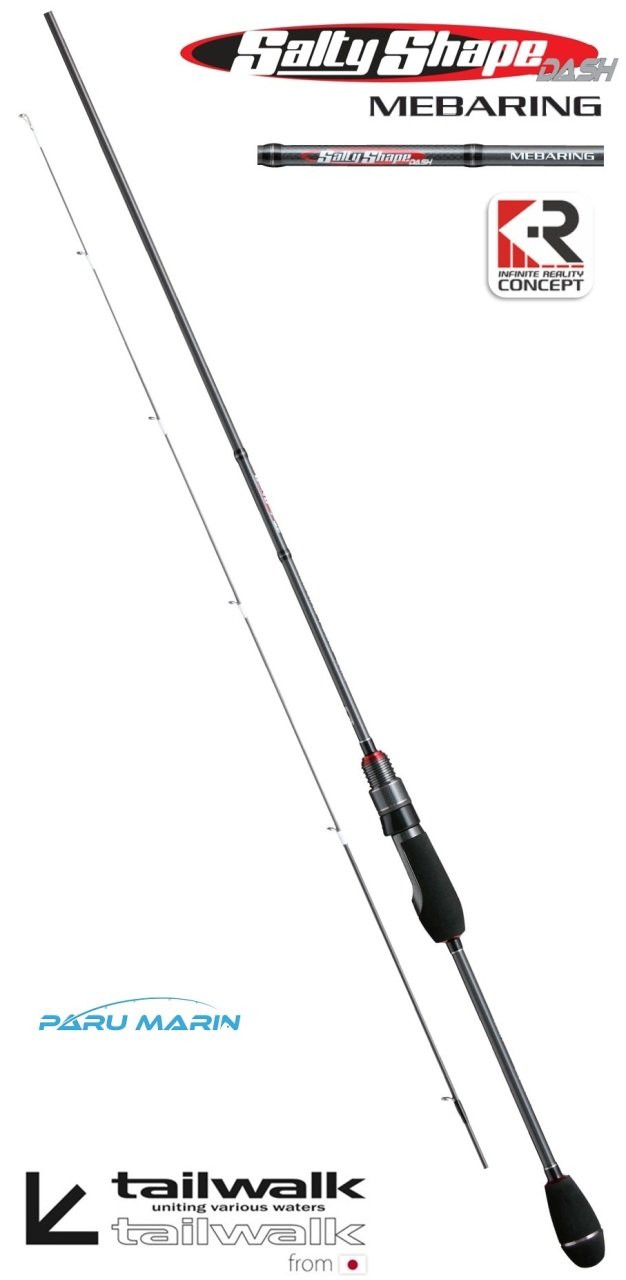 Tailwalk Salty Shape Dash Mebaring 76UL+ LRF Kamış  228cm. Max. 8gr.