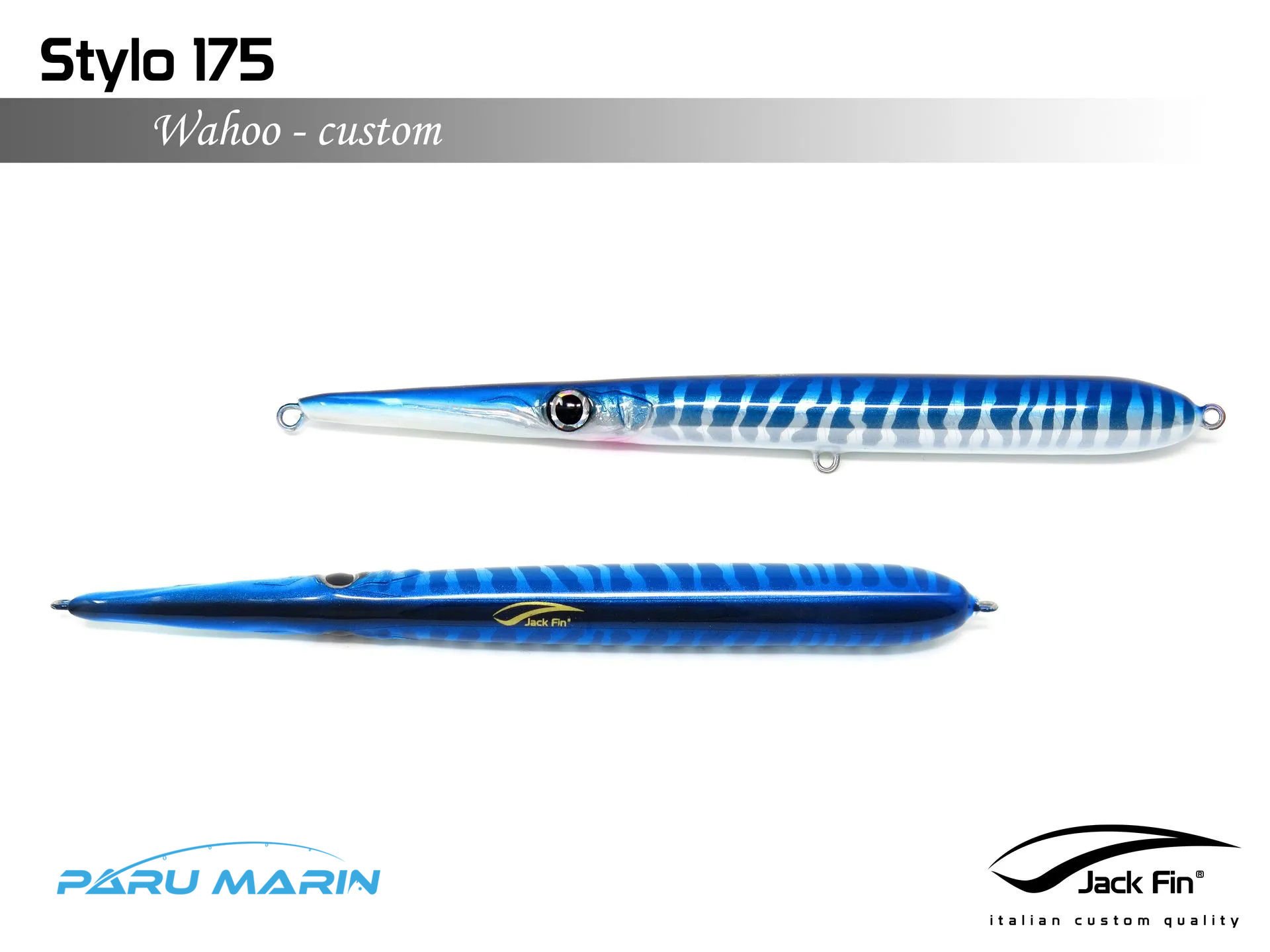 Jack Fin Stylo 175 Sahte Yem Wahoo ''Özel Renk''