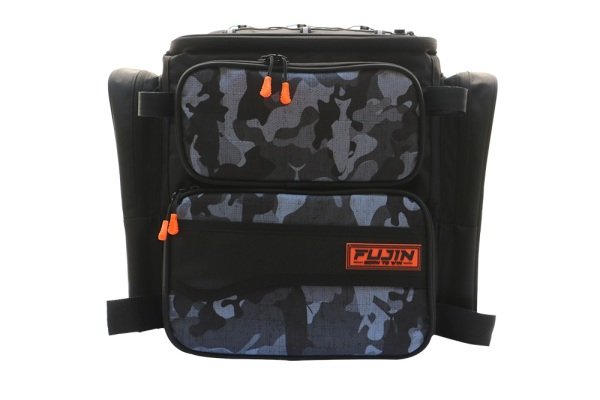 Fujin Black Camo Back Pack - Balıkçı Sırt Çantası