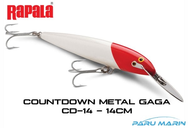 Rapala CD Magnum14, 14cm Metal Gaga Sahte Balık