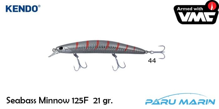 Kendo Seabass Minnow 125F 21gr. Suni Yem No:44