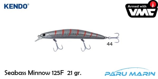 Kendo Seabass Minnow 125F 21gr. Suni Yem No:44