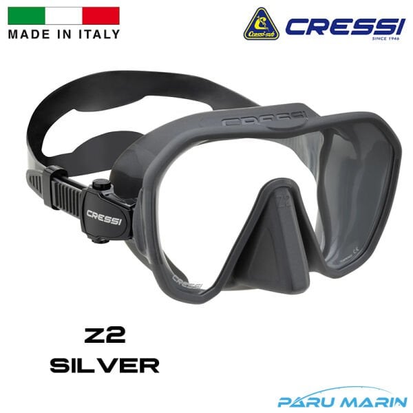 Cressi Z2 Silver Dalış ve Yüzme Maskesi