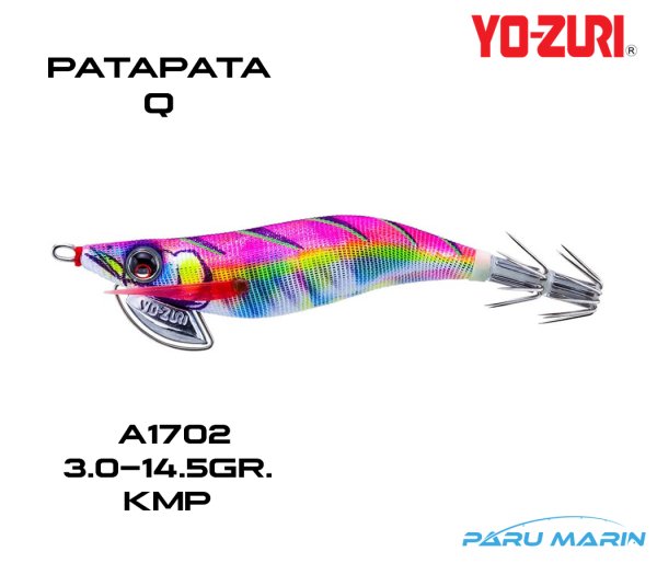 Yozuri Pata Pata Q 3.0 14.5gr. A1702-KMP Kalamar Zokası