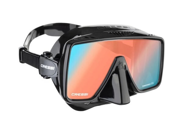 Cressi SF 1 Blue Orange Lens Dalış Maskesi