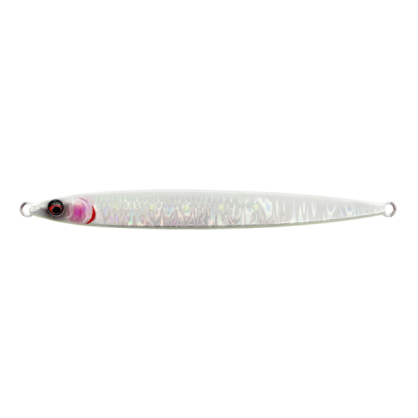 Savage Gear Sardine Slider 80 gr. 14.5 cm. Jig UV WHITE GLOW