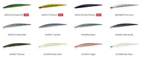 Duo Tide Minnow Slim Flyer 175 DPA0430 / Chartback Red Head OB