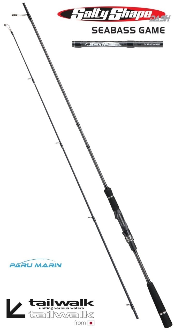 Tailwalk Salty Shape Dash Seabass Game 90M 274cm. 10-35gr.