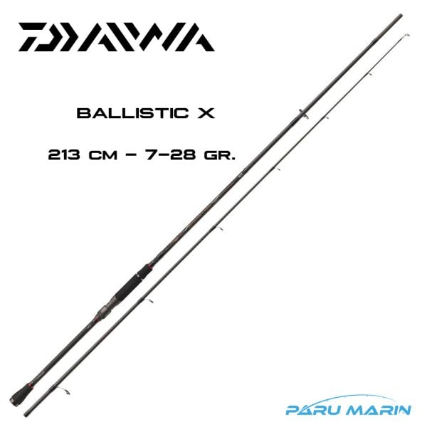 Daiwa Ballistic X 213cm 7-28gr. Spin Kamış (BLX702MHFSAX)
