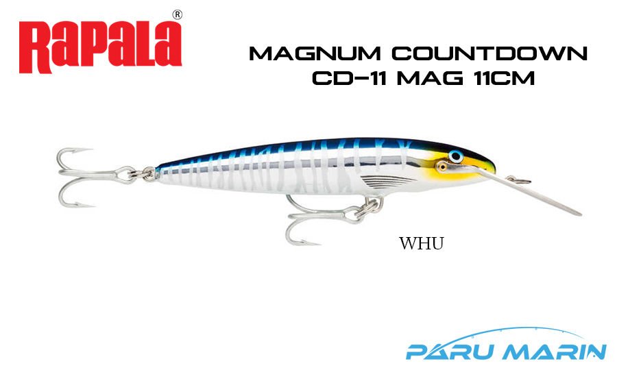 Rapala CD Magnum11, 11cm Metal Gaga Sahte Balık WHU - WAHOO UV