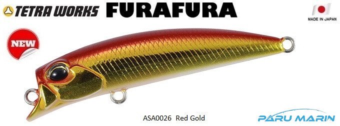 Tetra Works Furafura ASA0026 / Gold Red