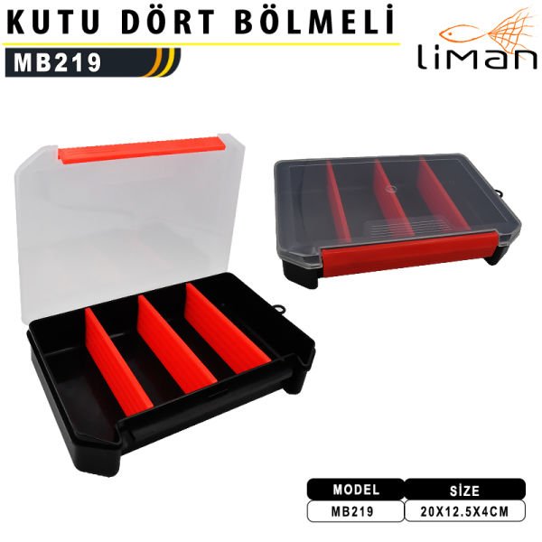Liman 4 Bölmeli Multi Kutu