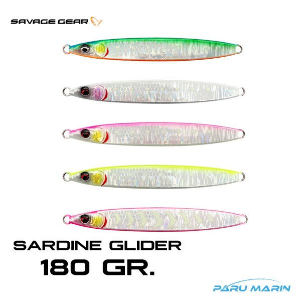 Savage Gear Sardine Glider 180 gr. 15.5 cm. Jig