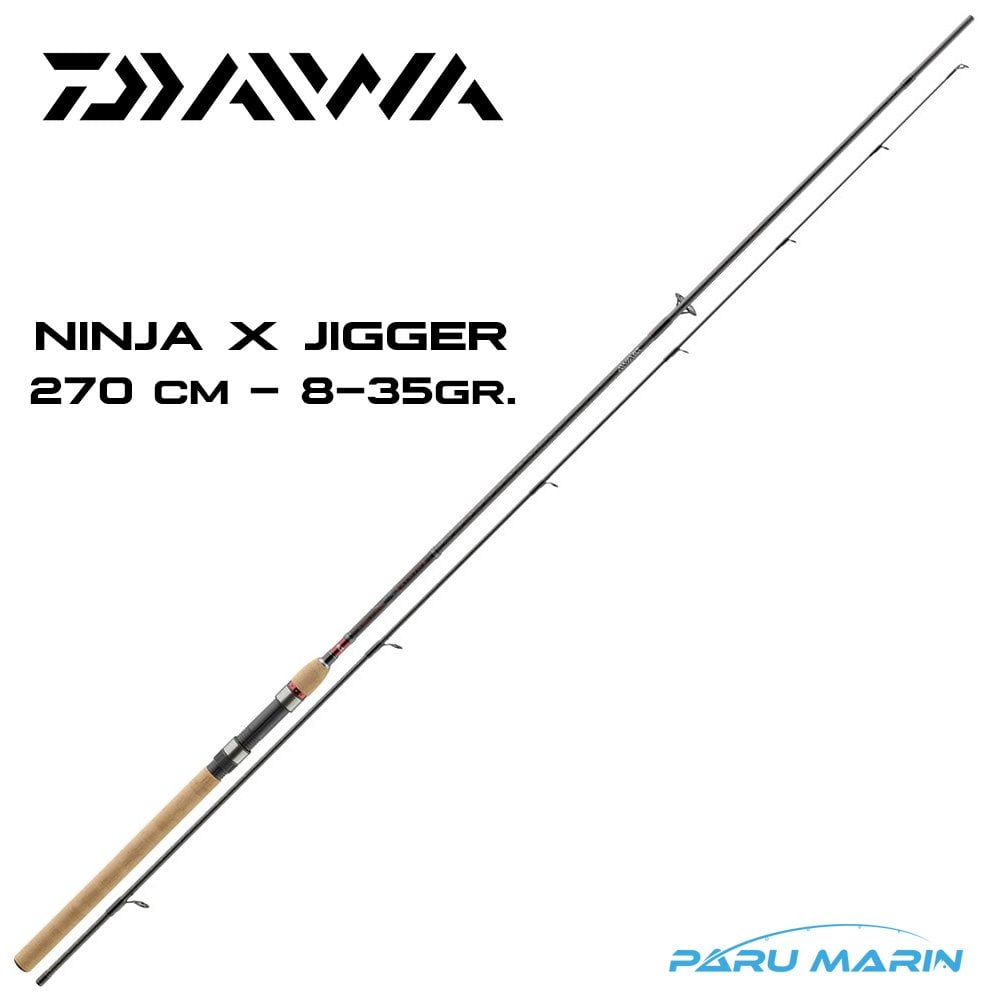 Daiwa Ninja X Jigger 270cm 8-35gr. Spin Kamış (NJX902MFSC)