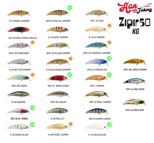 HanFish Zıpır 50 KG SPK-44 Melanur