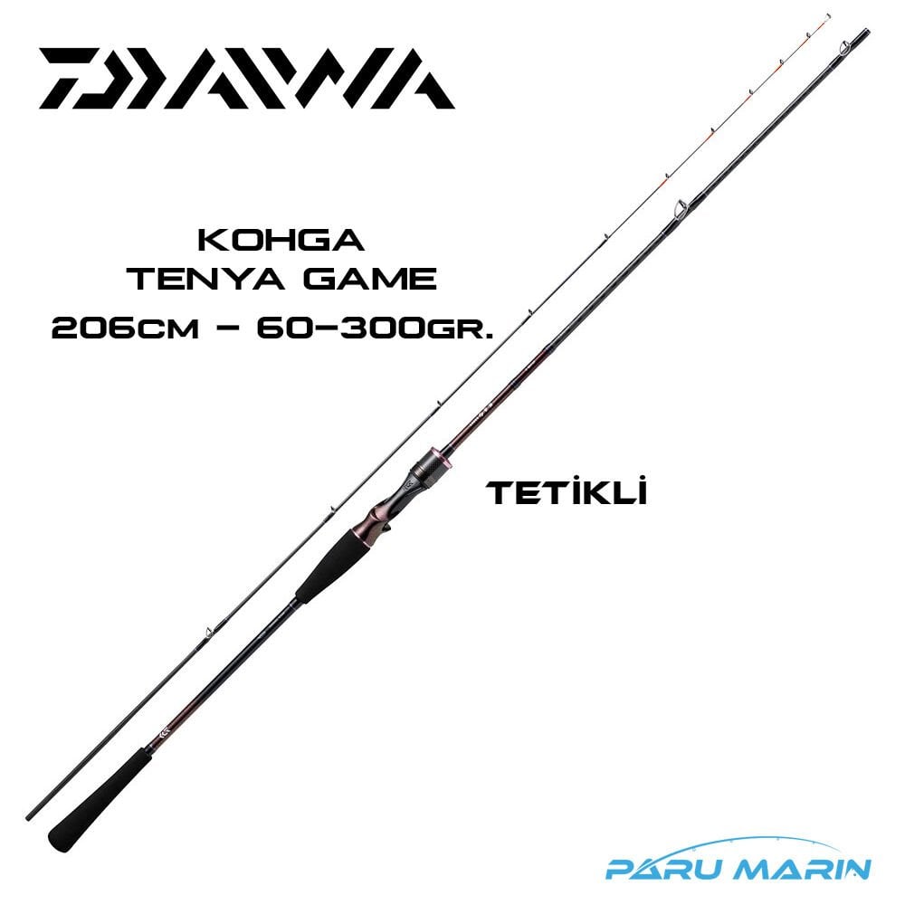 Daiwa Kohga Tenya Game 2.06M 60-300gr. Olta Kamışı (KHGX69XHB-S)