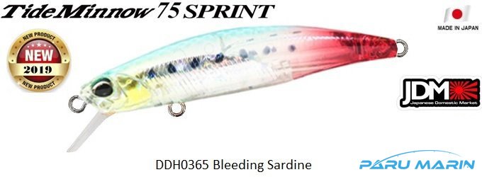 Duo Tide Minnow 75 Sprint DDH0365 / Bleeding Sardine