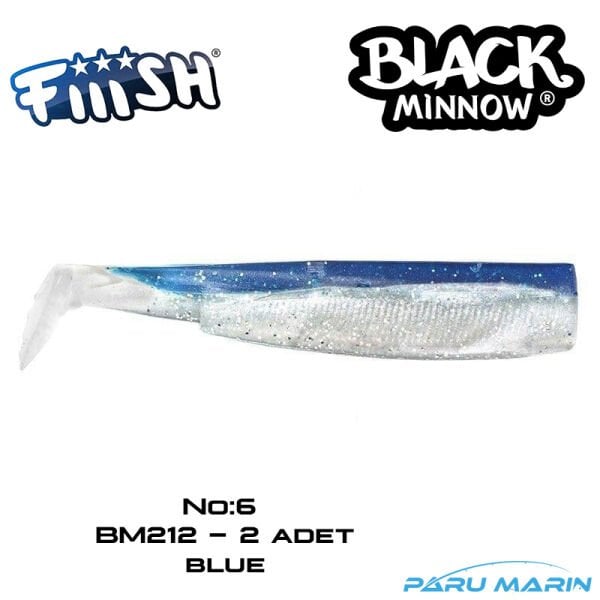 Fiiish BM200/6 BM212 Adet Yedek Gövde Blue Silikon