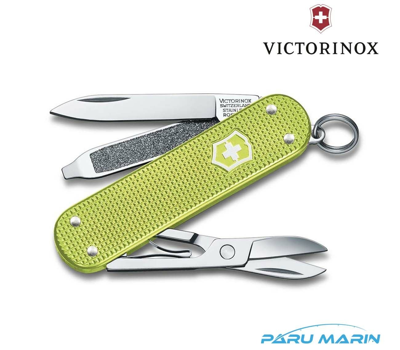 Victorinox 0.6221.241G Lime Twist Classic Alox Çakı