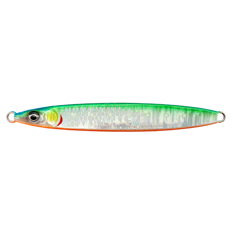 Savage Gear Sardine Glider 150 gr. 14.5 cm. Jig UV BLUE GREEN GLOW