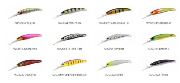 Duo Realis Fang Bait 100DR ACC3259 / Fang Purple Back Gill