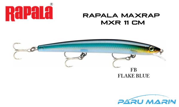 Rapala Maxrap 11 cm Sahte Balık FB - FLAKE BLUE