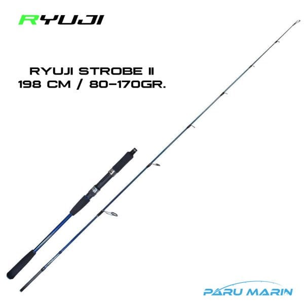 Ryuji Strobe II 1.98m 80-170gr. Jig Olta Kamışı (RYJSTRBII1683-5)
