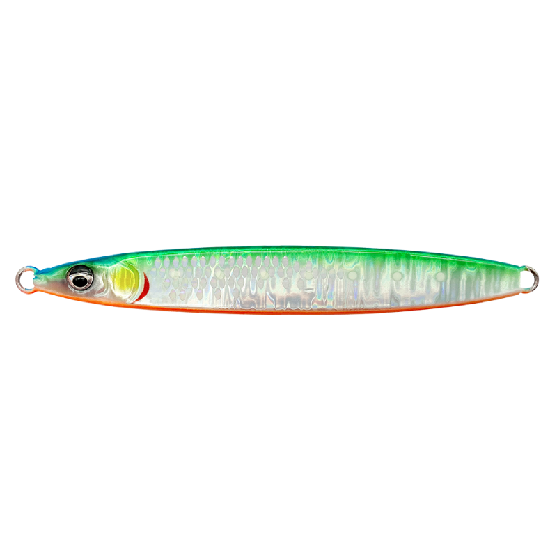 Savage Gear Sardine Glider 120 gr. 13.5 cm. Jig UV BLUE GREEN GLOW