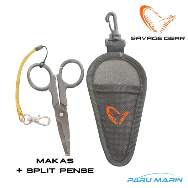 Savage Gear Magic Makas ve Mini Halka Açıcı ve Pense (c_43844)