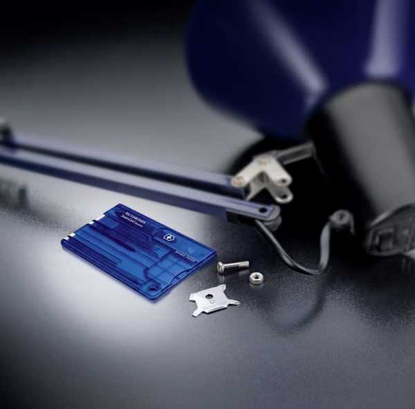 Victorinox 0.7222.T2 Swiss Card Quattro Mavi