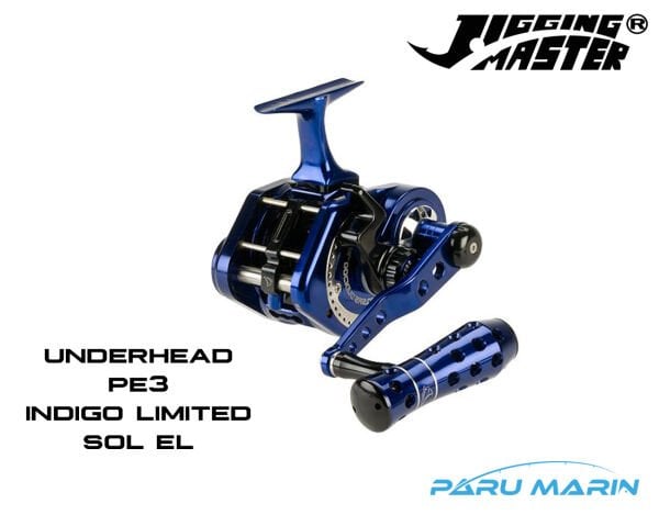 Jigging Master Underhead Pe3 Limited Edition Indigo (Sol El) Jig Çıkrık Olta Makinesi