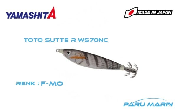 Yamashita Toto Sutte R WS70NC 7cm Kalamar Zokası F-MO