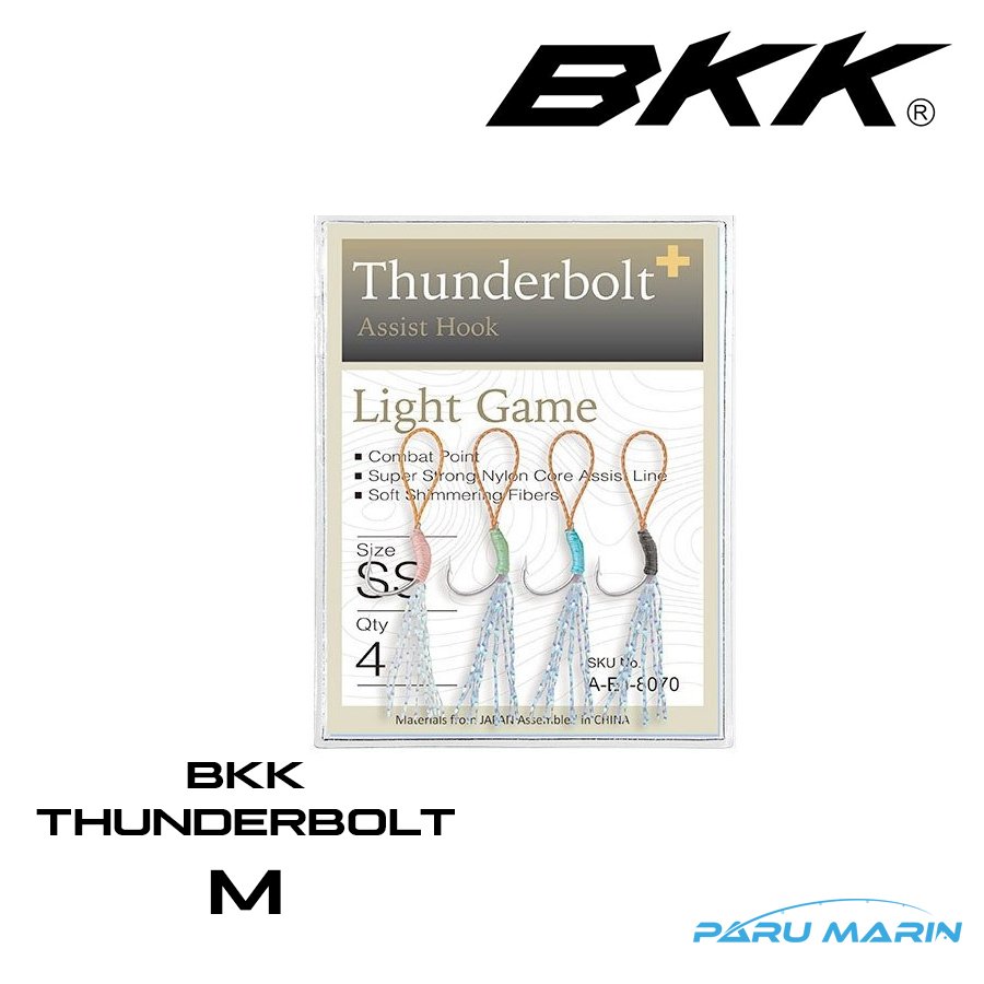 BKK Thunderbolt+ Assist Medium 4 adet