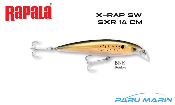 Rapala Saltwater X-Rap 14 cm Sahte Balık BNK - BUNKER