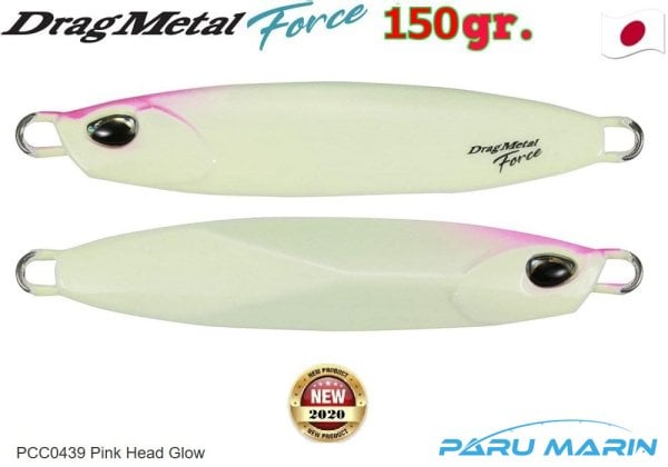 Duo Drag Metal Force Jig 150gr. PCC0509 Pink Head Glow