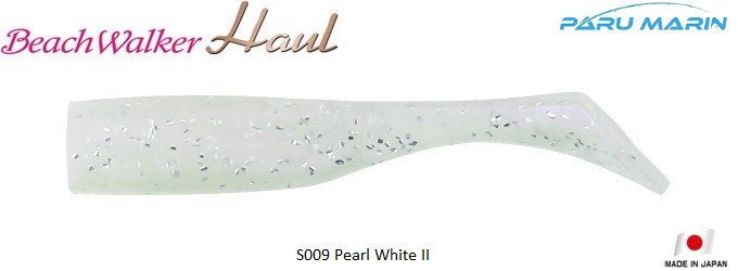 Beach Walker Haul Shad 4 S009 / Pearl White II