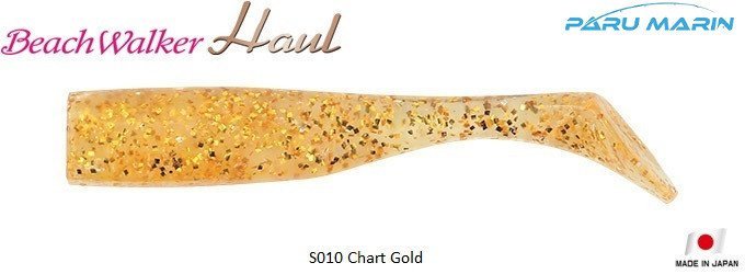 Beach Walker Haul Shad 4 S010 / Chart Gold