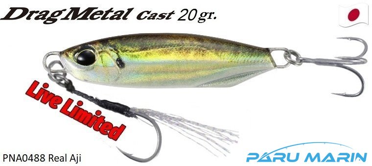 Duo Drag Metal Cast Jig 20Gr. PNA0488 Real Aji