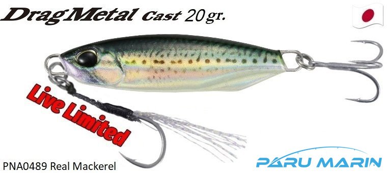 Duo Drag Metal Cast Jig 20Gr. PNA0489 Real Mackerel