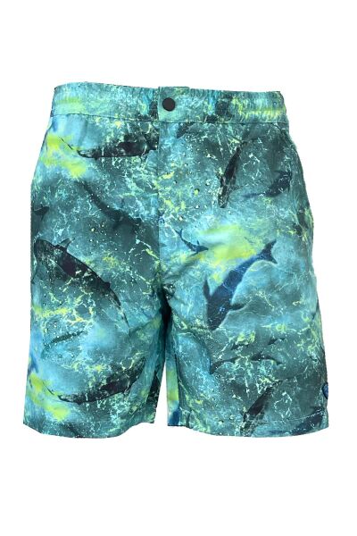 Stafu Pro Latitude Swim Short Mayo - Shark - Lime