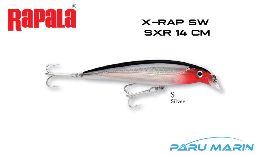Rapala Saltwater X-Rap 14 cm Sahte Balık S - SILVER