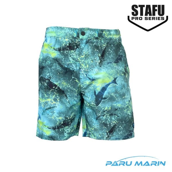 Stafu Pro Latitude Swim Short Mayo - Shark - Lime