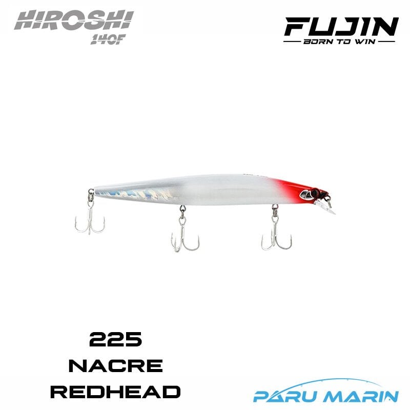 Fujin Hiroshi 140F 140mm 23gr Maket Balık 225 Nacre Redhead