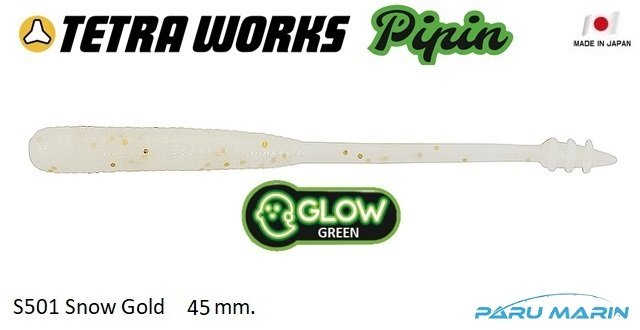 Duo Tetra Works Pipin Silikon 45mm S501 / Snow Gold