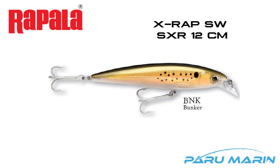 Rapala Saltwater X-Rap 12 cm Sahte Balık BNK - BUNKER